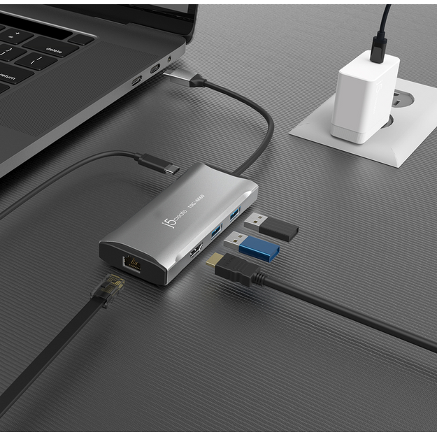 J5create - 4k60 Elite Usb-C 10gbps Travel Dock