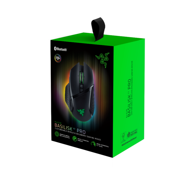 Razer - Basilisk V3 Pro  Gaming Mouse - Black
