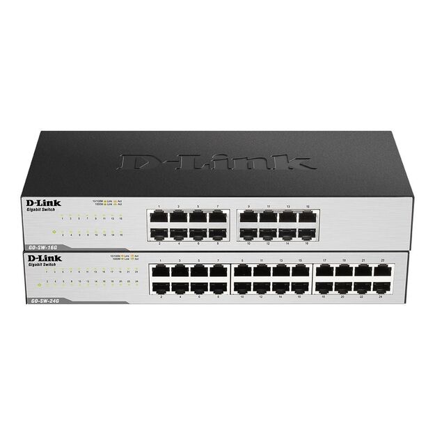 D-Link – 24-Port Gigabit Easy Desktop Switch
