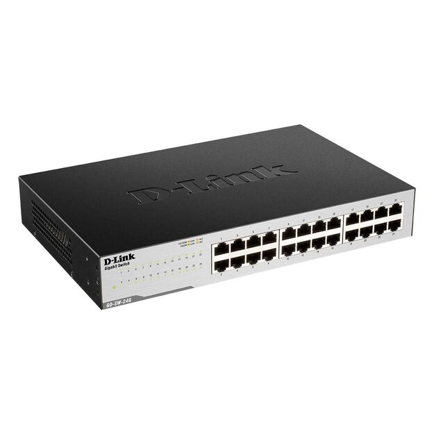 D-Link – 24-Port Gigabit Easy Desktop Switch