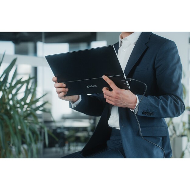 Verbatim - PMT-15 4K Portable Touchscreen Monitor 15.6