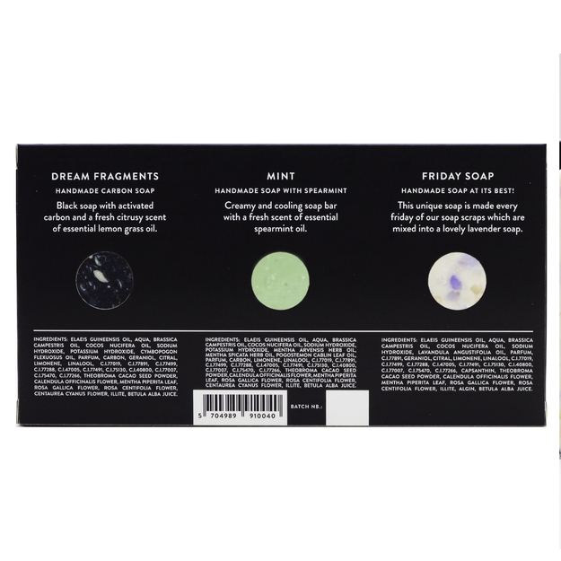 Badeanstalten - Mosaic - 3 soaps, each 100g