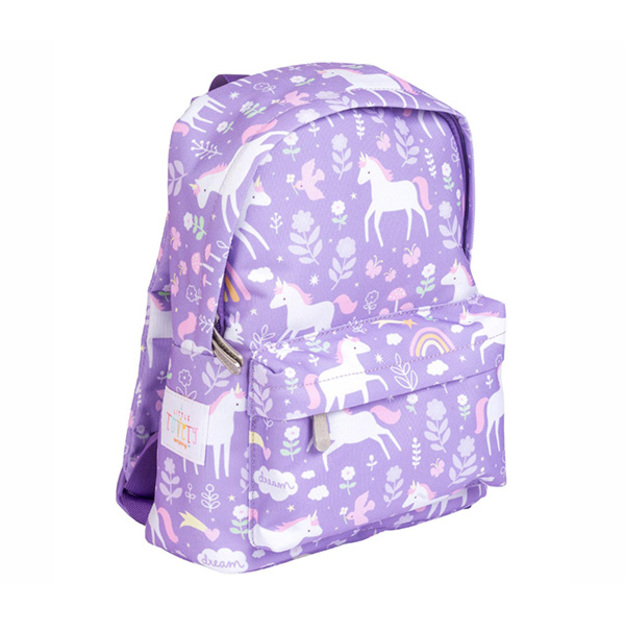 A little lovely company - Little Backpack - Unicorn dreams - 22 x 30 x 10 cm