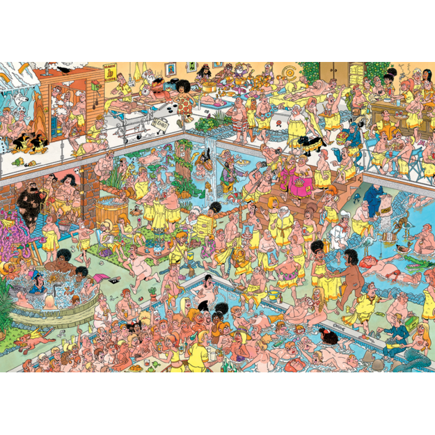 Jan Van Haasteren - Not so Wellness (1000 pieces)