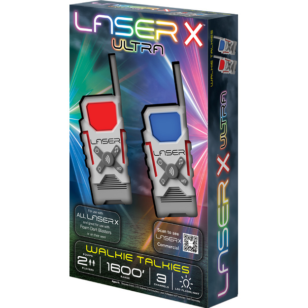 Laser X - Walkie Talkies 2 pcs (20335)