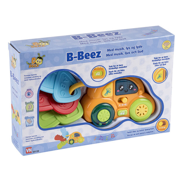 B Beez - Car with keys, lights and sounds (55139)
