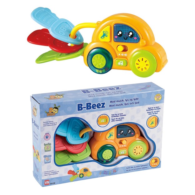 B Beez - Car with keys, lights and sounds (55139)