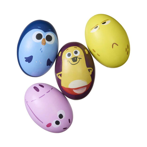 DR - Børste Egg Shaker, 4 Pack (6-24303)