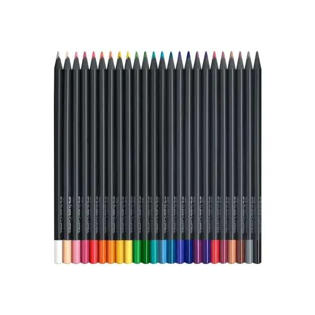 Faber-Castell - Colour pencils Black Edition - 24 pcs (116424)