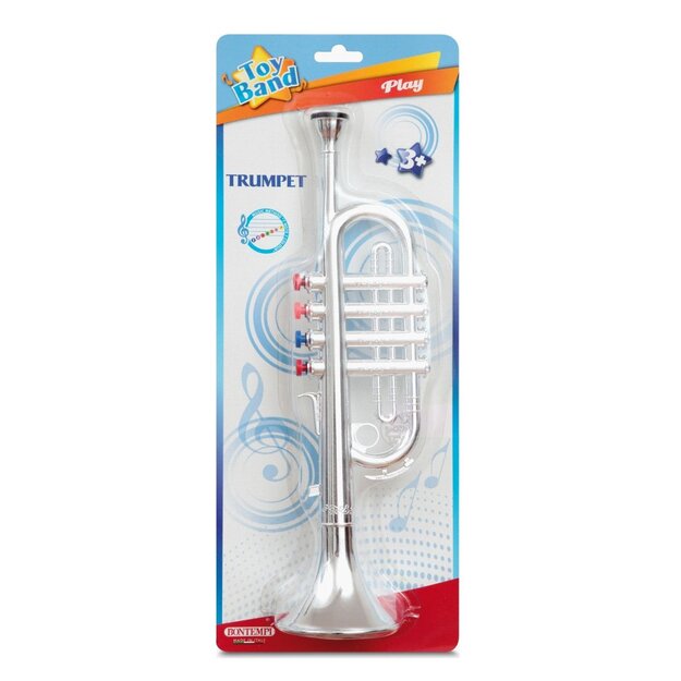 Bontempi - Play Trumpet with 4 coloured tones (323802)