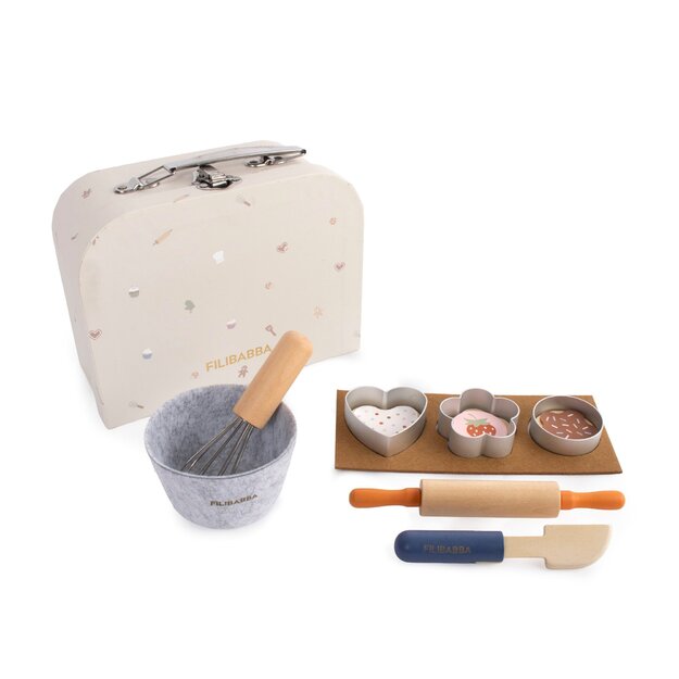 Filibabba - Play set Little Baker, wooden toys - (FI-03826)