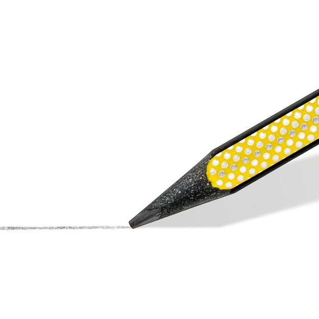 Staedtler - NORIX Pencil Set,  2 pencils, eraser and sharpener -  Yellow  (181 SBK2-1)