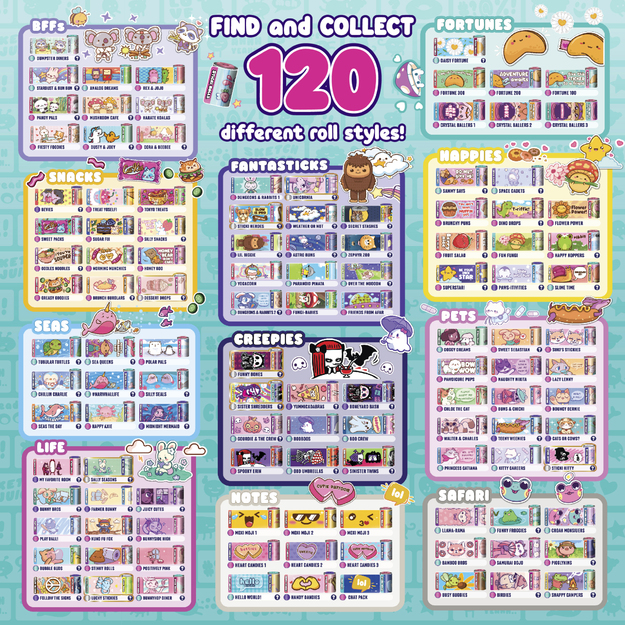 Sticki Rolls - Sticki Band Capsule Stitch (SR160)