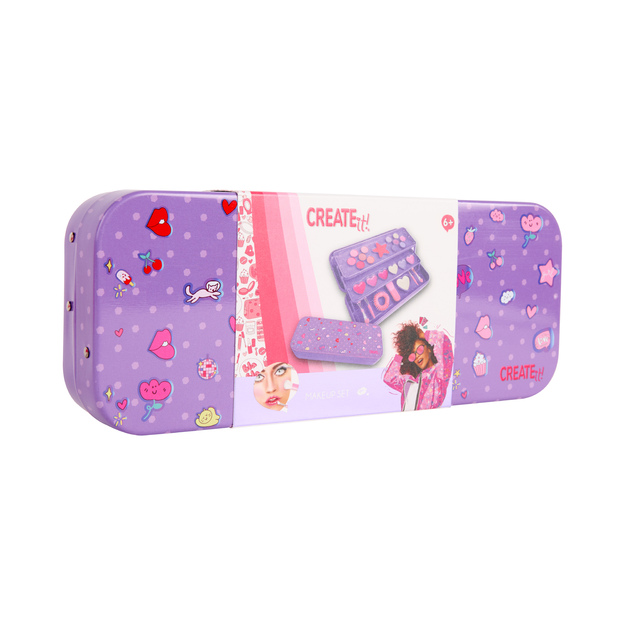 Create It! - 3 Layered Makeup Tin Purple (884504B)