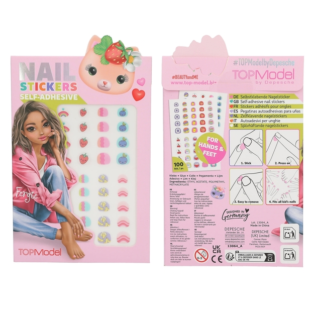 TOPModel - Self-adhesive Nail Stickers BEAUTY and ME ( 0413064 )