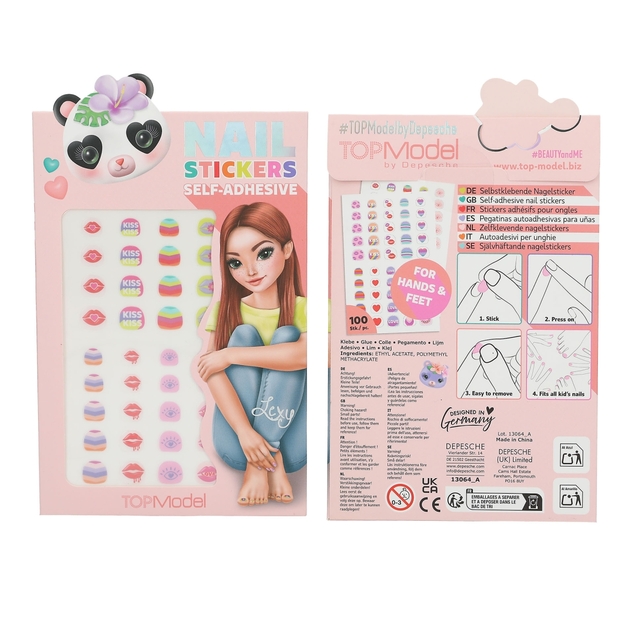 TOPModel - Self-adhesive Nail Stickers BEAUTY and ME ( 0413064 )