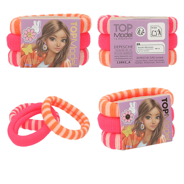 Topmodel - Elastic Hairbands Set (0412892)