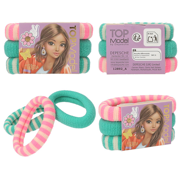 Topmodel - Elastic Hairbands Set (0412892)