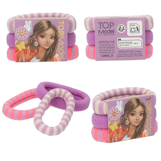 Topmodel - Elastic Hairbands Set (0412892)