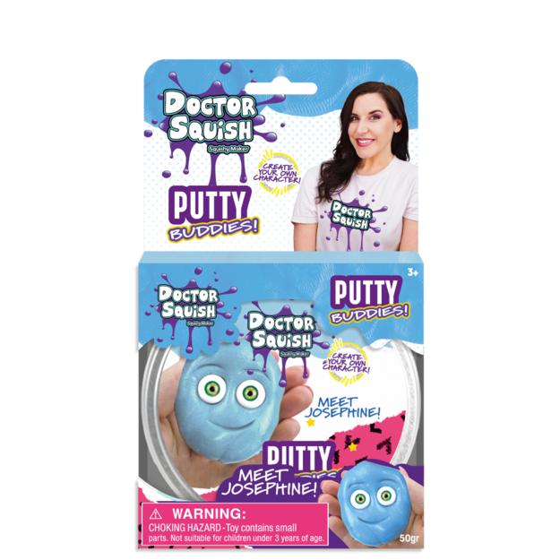 Doctor Squish - Josephine (Light Blue) - Putty Buddies 50g (107467)
