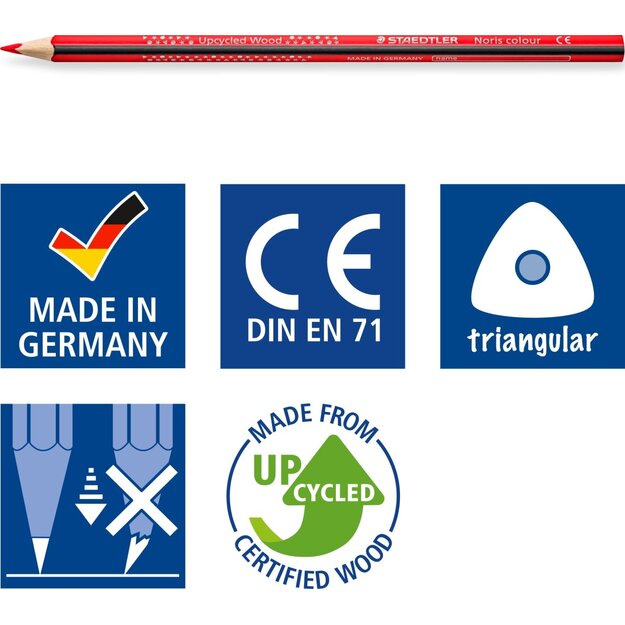 Staedtler - Colour Pencil,  Noris colour - 144pcs. (187 C144)