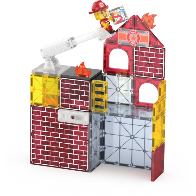Magna-Tiles - Fire Station™ 50 Piece Set (90359)