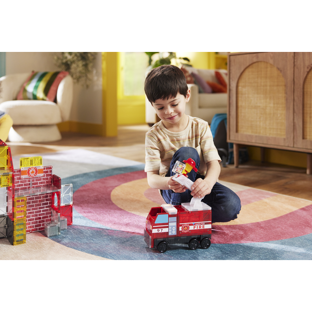Magna-Tiles - Fire Station™ 50 Piece Set (90359)