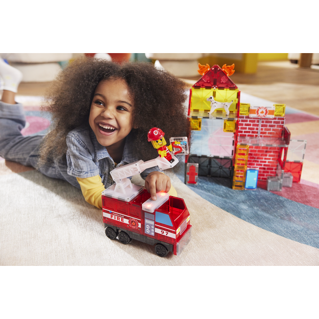 Magna-Tiles - Fire Station™ 50 Piece Set (90359)