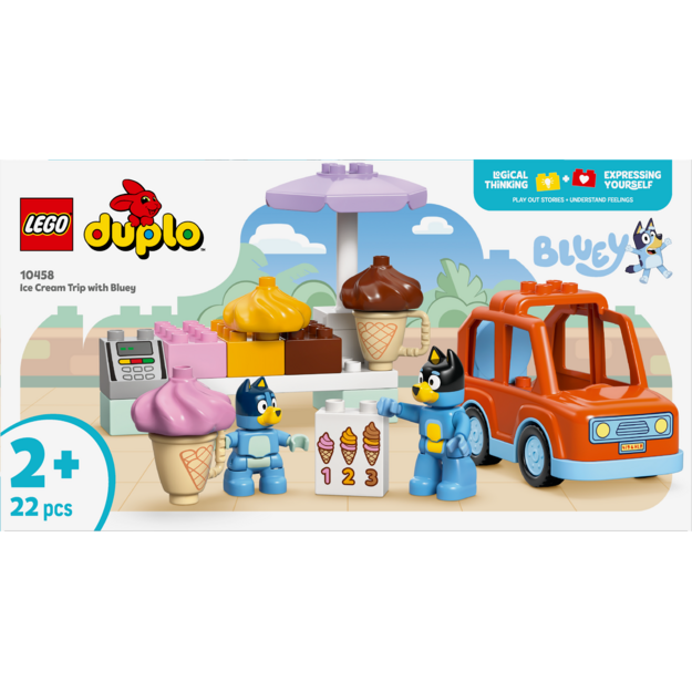 LEGO - DUPLO Bluey - Ice Cream Trip with Bluey (10458)