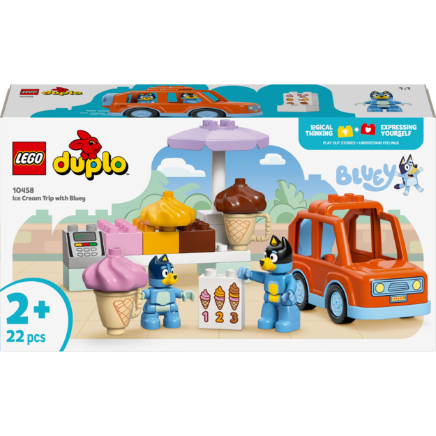 LEGO - DUPLO Bluey - Ice Cream Trip with Bluey (10458)