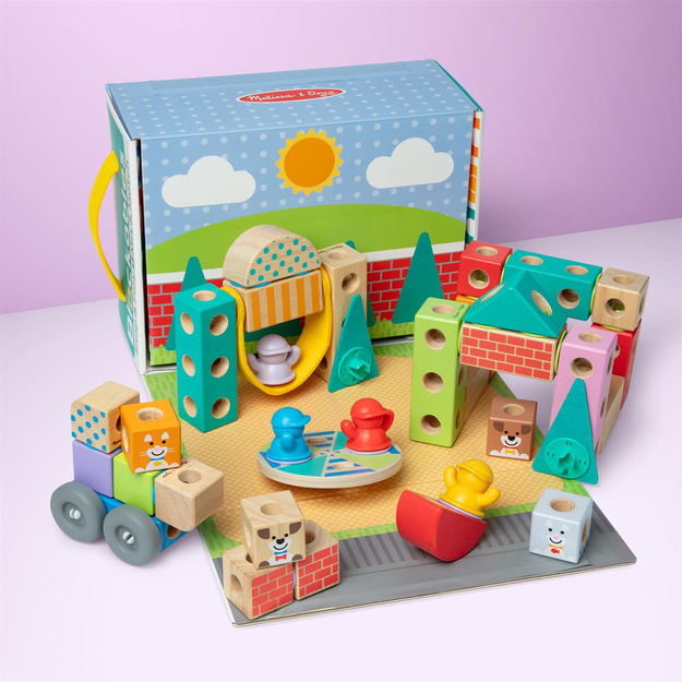 Melissa & Doug - Blockables Building Set Town (806012)