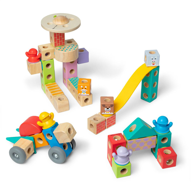 Melissa & Doug - Blockables Building Set Town (806012)