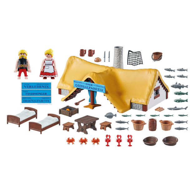 PLAYMOBIL - Asterix: Hut of Unhygienix (71266)