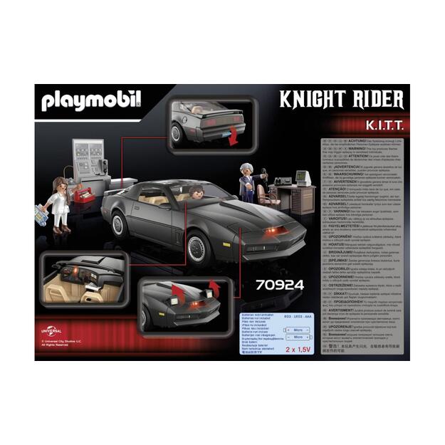 PLAYMOBIL - Knight Rider - K.I.T.T (70924)