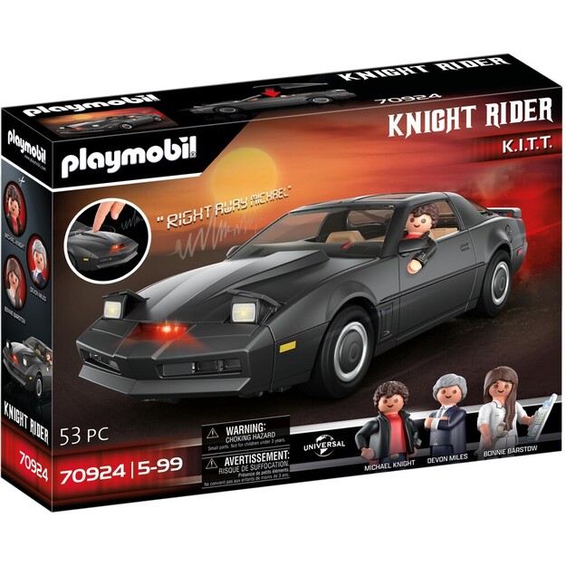 PLAYMOBIL - Knight Rider - K.I.T.T (70924)