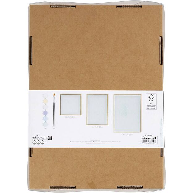 Stretched Canvas Mix - pastel colours (257269)