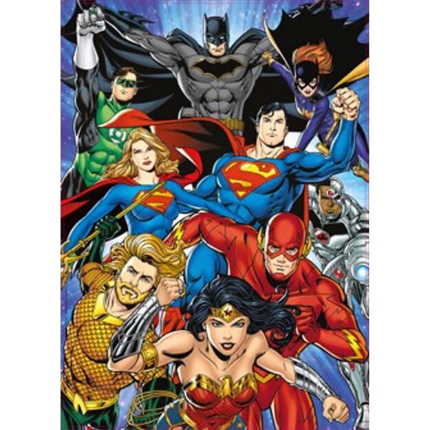 Educa - 1000 pcs, Justice League, Dc Comics (80-19935)