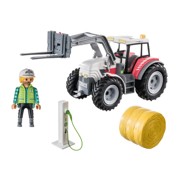 PLAYMOBIL - Large Tractor with Accessories (71305)