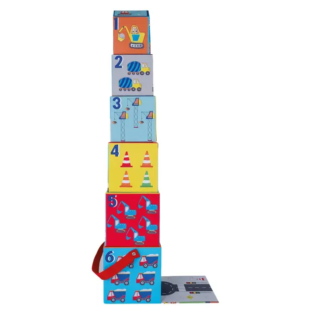 floss & Rock - Construction Stacking Cubes (49P6072)