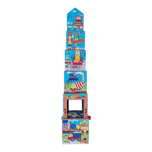 floss & Rock - Construction Stacking Cubes (49P6072)
