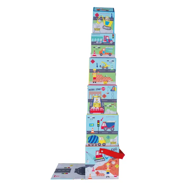 floss & Rock - Construction Stacking Cubes (49P6072)