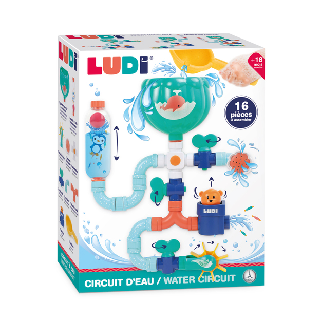 LUDI - Bath toys - Water circuit (LU40085)