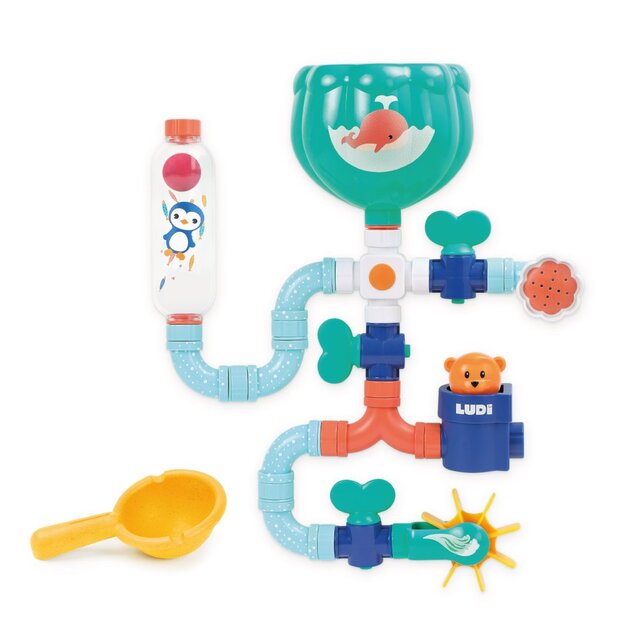 LUDI - Bath toys - Water circuit (LU40085)