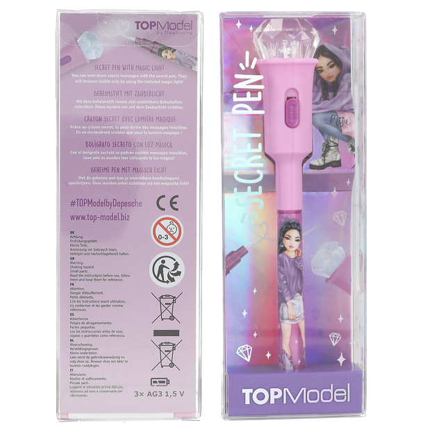Topmodel - Secret Pen with LED Light - Compact (413181)