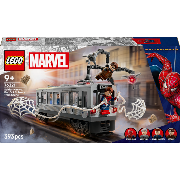 LEGO - Super Heroes - Spider-Man vs. Doc Ock: Subway Train Scene (76321)