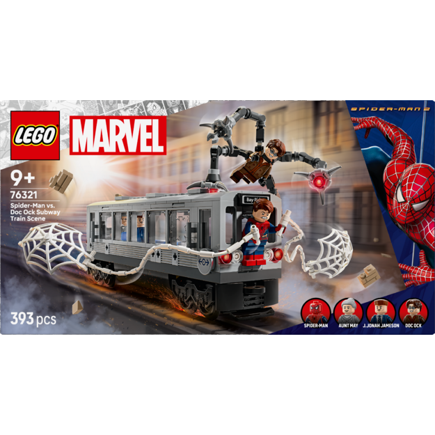 LEGO - Super Heroes - Spider-Man vs. Doc Ock: Subway Train Scene (76321)