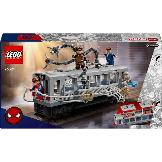 LEGO - Super Heroes - Spider-Man vs. Doc Ock: Subway Train Scene (76321)