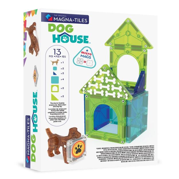 MAGNA-TILES - Dog House 13 pcs (90356)