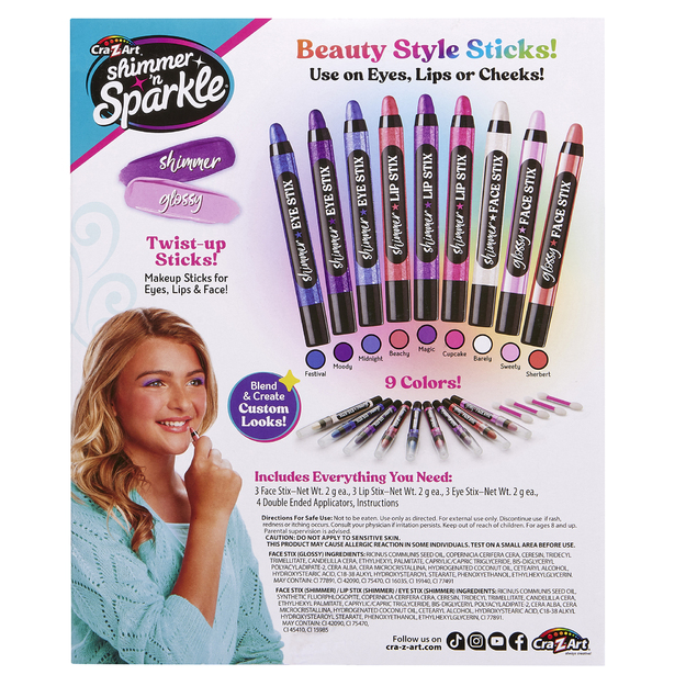 Shimmer n Sparkle - Twist Up Beauty Sparklers (65703S)