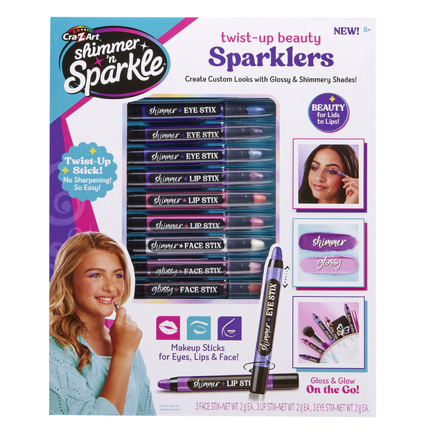 Shimmer n Sparkle - Twist Up Beauty Sparklers (65703S)